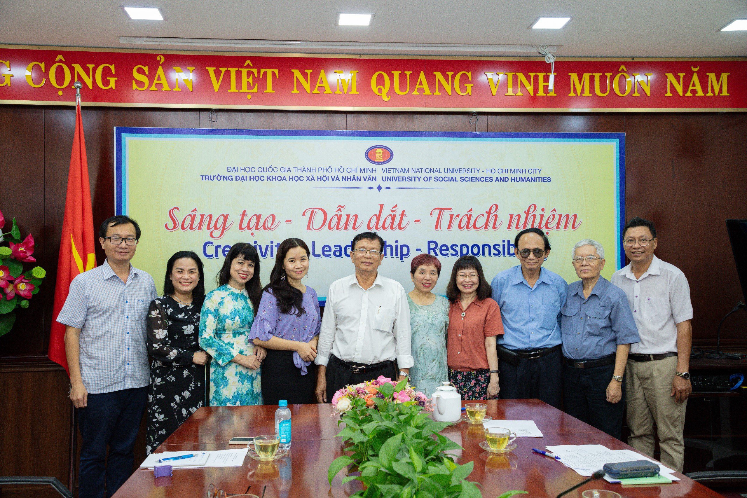 GS.TS Võ Văn Sen trở thành Chủ tịch Hội đồng Giáo sư cơ sở Trường ĐH KHXH&NV, ĐHQG-HCM năm 2024