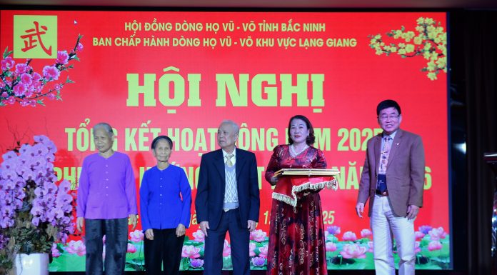 HỘI ĐỒNG DÒNG HỌ VŨ VÕ HUYỆN LẠNG GIANG TỔNG KẾT NĂM 2025 VÀ TRIỂN KHAI PHƯƠNG HƯỚNG NĂM 2026