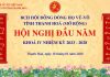 HỘI NGHỊ BAN CHẤP HÀNH – HỘI ĐỒNG DÒNG HỌ VŨ VÕ TỈNH THANH HÓA