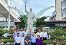 ĐOÀN HỘI ĐỒNG DÒNG HỌ VŨ – VÕ VIỆT NAM THĂM NHÀ THỜ TẮC SẬY TẠI BẠC LIÊU