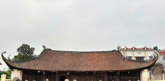 Đoàn biên soạn lịch sử dòng họ Vũ – Võ Việt Nam làm việc tại Hải Dương