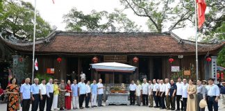 HÀNH TRÌNH HƯỚNG VỀ CỘI NGUỒN, DÂNG HƯƠNG TẠI ĐỀN SUỐI MỠ CỦA ĐOÀN ĐẠI BIỂU DÒNG HỌ VŨ – VÕ TỈNH BẮC NINH